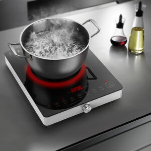 220V New Product Prestige Visual/Open Flame Induction Cooktop